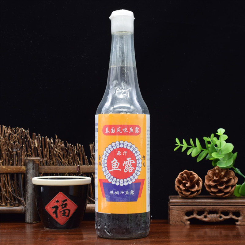 包邮 泰国风味陈桐兴鱼露625ml鱼酱油泡菜肠粉鱼虾油佐菜蘸酱清蒸
