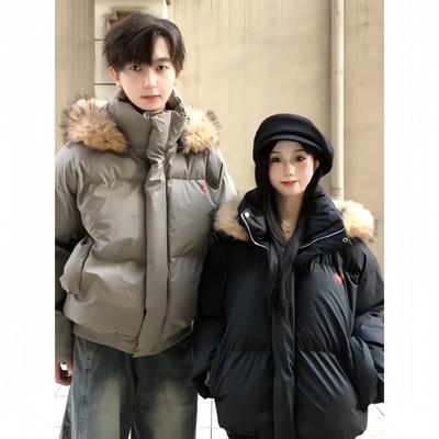 【全场五折】美式复古羽绒棉服潮