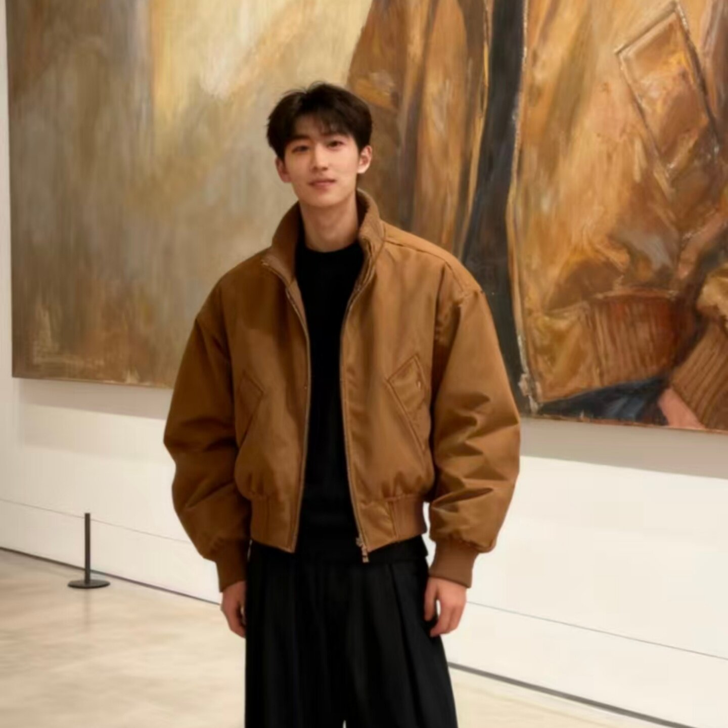 【全场五折】美式飞行夹克棉服潮