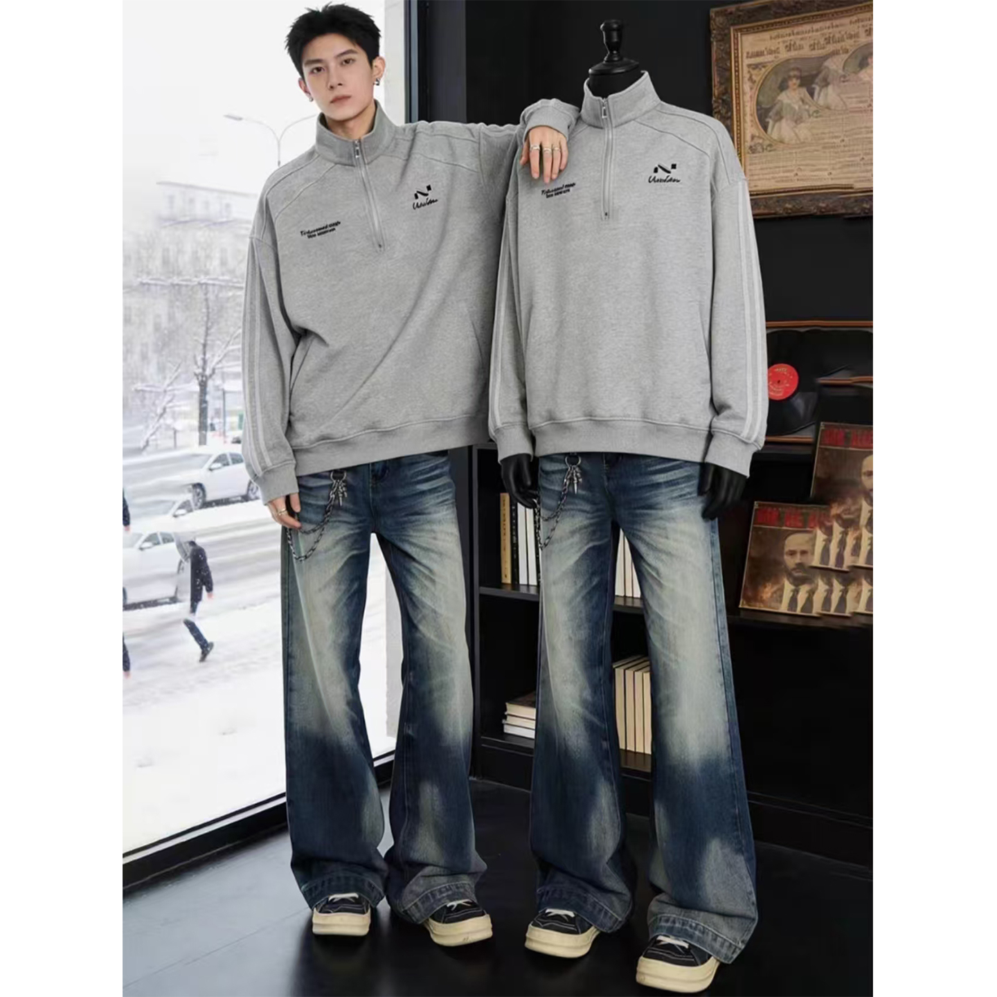 【全场五折】美式潮牌刺绣POLO衫