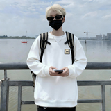 6606*P28美式重磅华棉卫衣男春季新款潮牌圆领打底衫宽松休闲外套，男装T恤，星座414A-2（原B215-2）