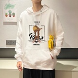 7015*P45连帽卫衣男潮牌ins百搭长袖上衣春秋季宽松纯棉情侣外套，男装卫衣，星座414A-2（原B215-2）