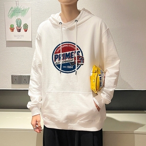 7020*P45 卫衣男ins潮牌hiphop美式高街vibe外套春秋季宽松连帽衫图片