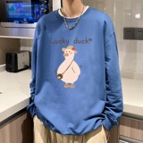 6106*P35港风ins纯棉圆领卫衣男美式高街春秋上衣服潮牌学生外套，男装卫衣，星座414A-2（原B215-2）