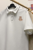 TL04*P35华夫格宽松翻领polo衫短袖男士t恤夏季新款潮流痞帅半袖，男装T恤，星座414A-2（原B215-2）