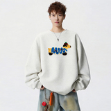 6641*P28美式重磅华棉情侣卫衣男秋季新款潮牌毛巾绣上衣宽松外套，女装短外套，星座414A-2（原B215-2）