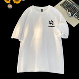 626*P28美式短袖t恤男生夏季新款潮牌半袖体恤宽松重磅纯棉上衣服，男装T恤，星座414A-2（原B215-2）
