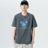 T156*P20春秋打底T恤男潮流ins短袖圆领纯棉上衣夏季百搭半袖体恤，男装T恤，星座414A-2（原B215-2）