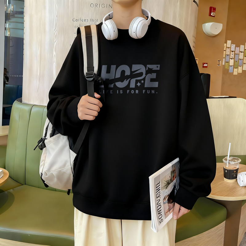 6627*P28美式重磅华棉卫衣男女春季新款圆领百搭上衣宽松休闲外套，女装短外套，星座414A-2（原B215-2）