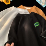 TC28*P22华夫格男女t恤夏季短袖宽松大码体恤美式潮牌半袖衫男装，男装T恤，星座414A-2（原B215-2）