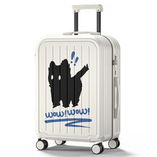 多功能行李箱20寸登机密码箱可爱高颜值拉杆箱大容量女卡通旅行箱