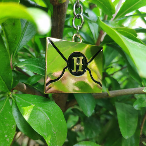 霍格沃茨魔法学校录取通知书Hogwarts学院钥匙扣哈利赫敏电影周边 - 封面
