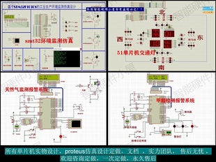 proteus仿真实物设计开发 51单片机程序物联网代做 stm32,msp430
