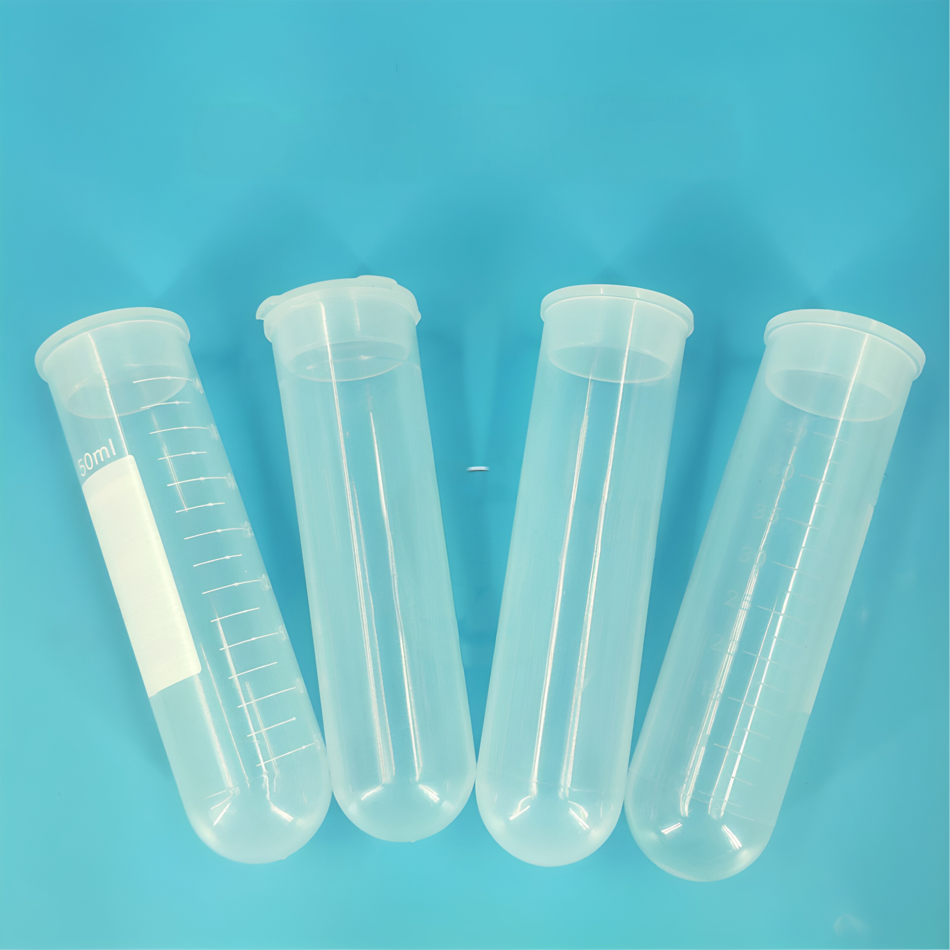 加厚50ml 插口/直口圆底离心管 高速离心管 50支/包 耗材