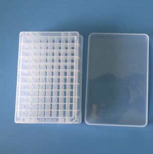 深孔板盖子 浅孔板盖 塑料硬盖子 96孔 可开票(不含板子)