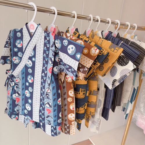 全棉日式和服浴衣套装新花色