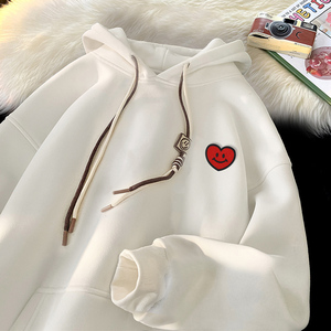 刺绣字母秋季连帽卫衣嘻哈街头潮牌宽松帽衫上衣服LW247 P55 控75,男装卫衣,星座414A-3（原B215-3）