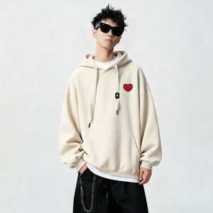 刺绣字母秋季连帽卫衣嘻哈街头潮牌宽松帽衫上衣服AW247P55控75,帆布鞋冬天怎么搭配衣服图片