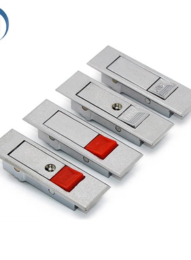 枝久MS503配电箱电柜门平面锁AB509工业设备消防柜锁通讯柜弹跳锁