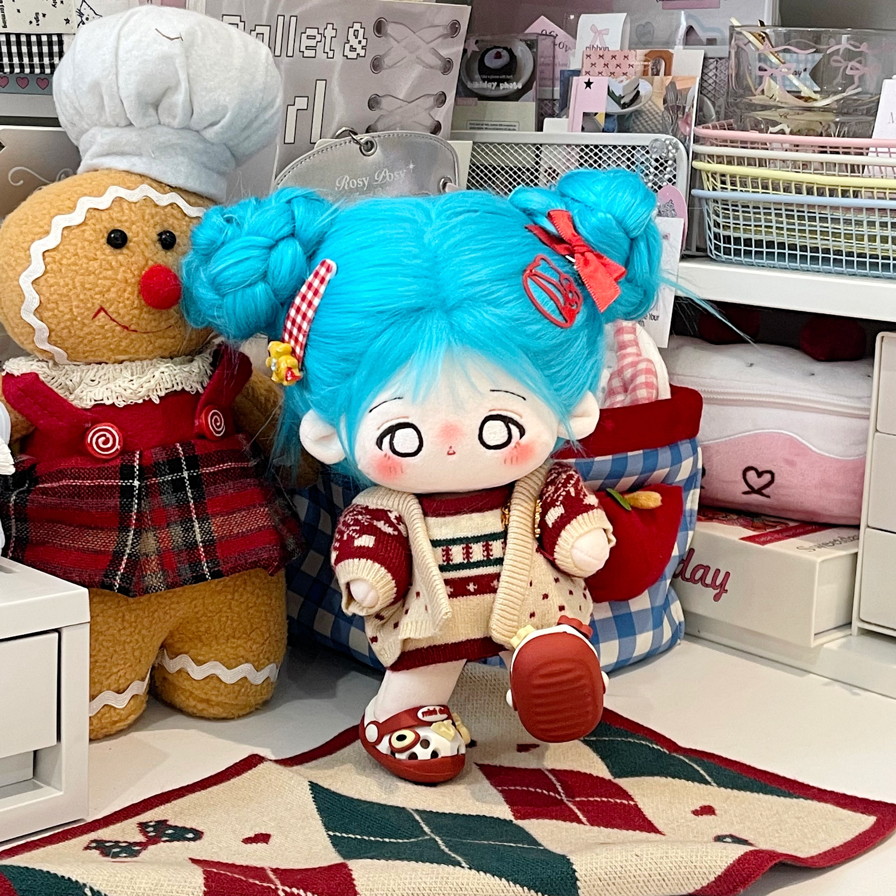 【年货狂欢】碳酸起泡20cm娃衣圣诞秋冬可爱棉花娃衣OOTD宇宙商店,模玩/动漫/周边/娃圈三坑/桌游,棉花娃娃/毛绒玩具娃衣,淘宝优惠券,粉丝福利购,淘宝优惠卷