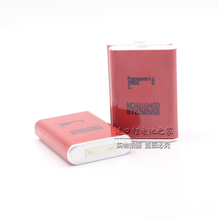 全新日本松下铝壳NCA103450 3.6V2350mah 对讲机聚合物锂离子电池