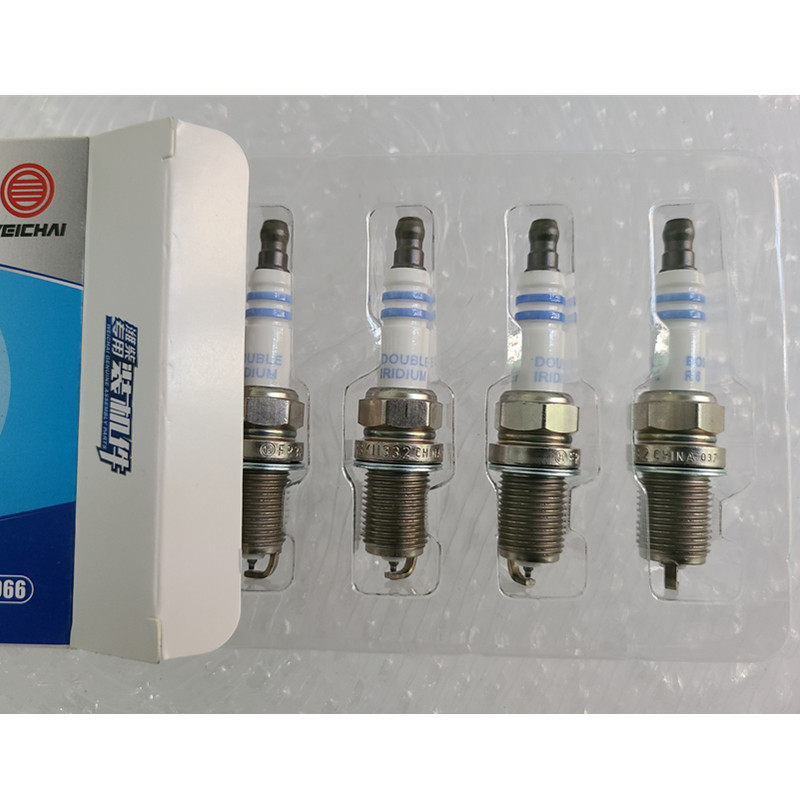 北奔重卡V3ET80B原厂天然气发动机双铱金火花塞高压线配件备件