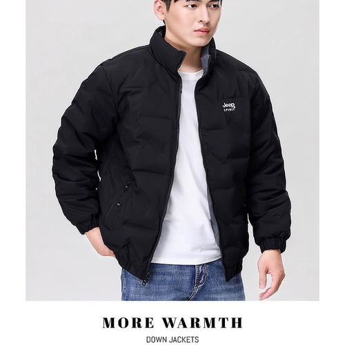 JEEP SPIRT男士双面运动羽绒服