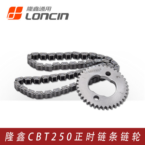 隆鑫CBT250双缸发动机正时链条