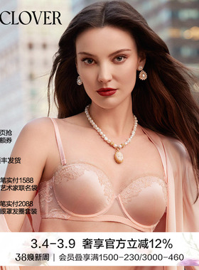 兰卡文LA CLOVER法式漫游系列1/2模杯文胸LC11XW2