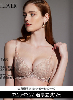 超聚拢内衣高档4/4模杯文胸小胸聚拢内衣新古典LC11XU1