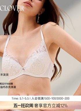 兰卡文(LA CLOVER)绮梦仙境小巧无纺布文胸LC12ZL1