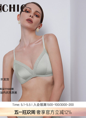 BeChic安妮日记真丝桑蚕丝无托文胸内衣女BC17CE1