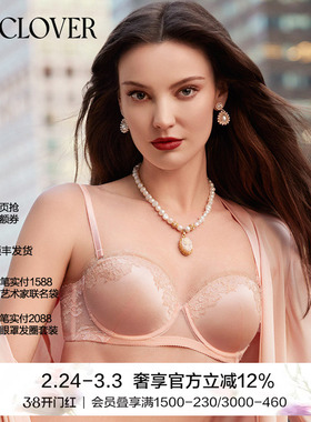 兰卡文LA CLOVER法式漫游系列1/2模杯文胸LC11XW2