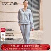 遇见布拉格LC85AAH1 CLOVER蕾丝拉链开衫 25秋冬 套装 兰卡文LA