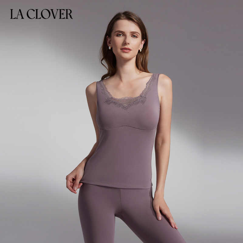 兰卡文水漾肌肤3系列带杯背心打底内搭LC71UZ1