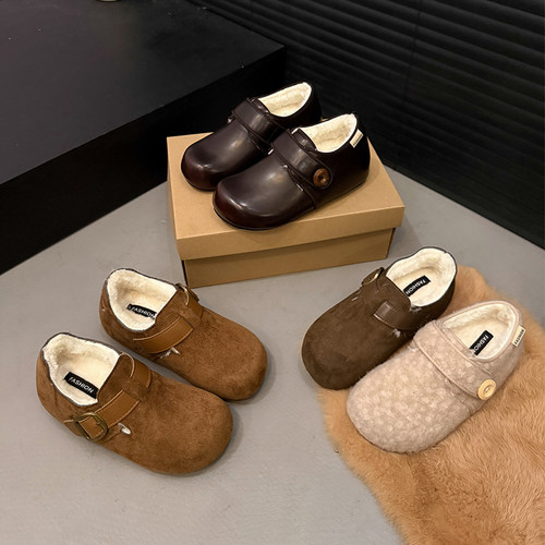 内增高勃肯鞋女2025秋冬新款复古