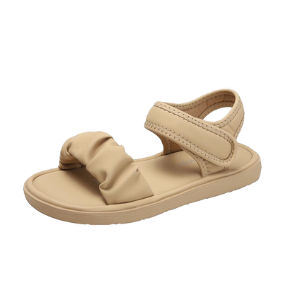 平底魔术贴仙女运动凉鞋女