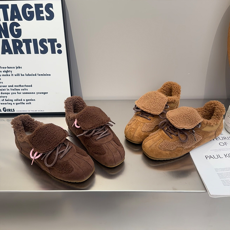 勃肯鞋加绒保暖棉鞋子德训鞋