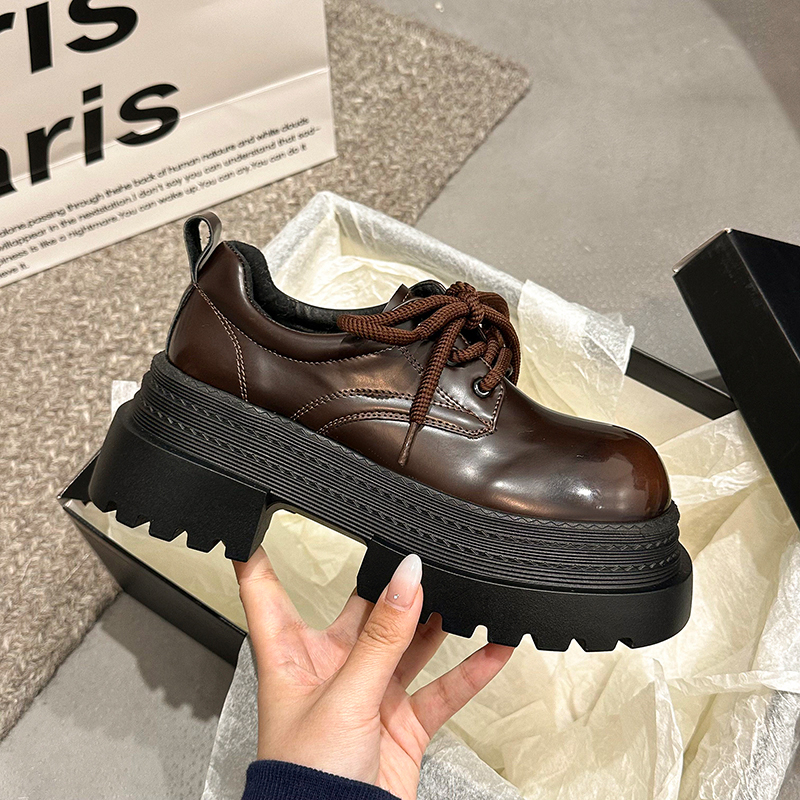 好物推荐~厚底大头JK乐福小皮鞋