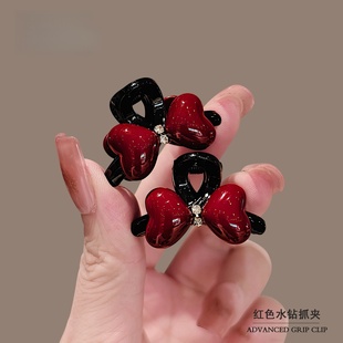 2026新款小发夹小巧精致蝴蝶结小抓夹小号刘海夹两侧边夹子头饰