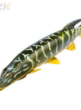 30CM大路亚饵深海鱼饵212G大狗鱼3/0黑镍鱼钩13色HS021g9