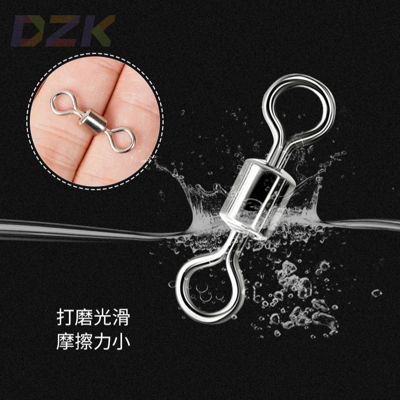 铜美式转环多规格八字环8字环强拉力连接器垂钓用品渔具配件厂w1