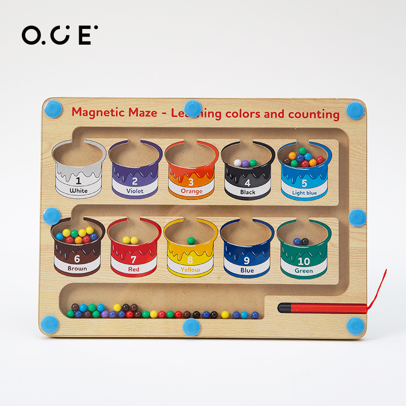 OCE冰淇淋数字迷宫颜色桶