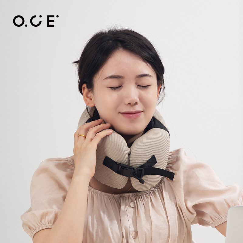 OCE 항공기 고속철도 유물 U 자형 베개 여행 베개 자동차에서 자고 자궁 경부 척추 베개 자동차에 휴대용 유물