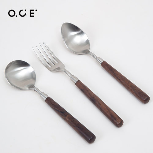 OCE花梨木系列主餐勺叉子