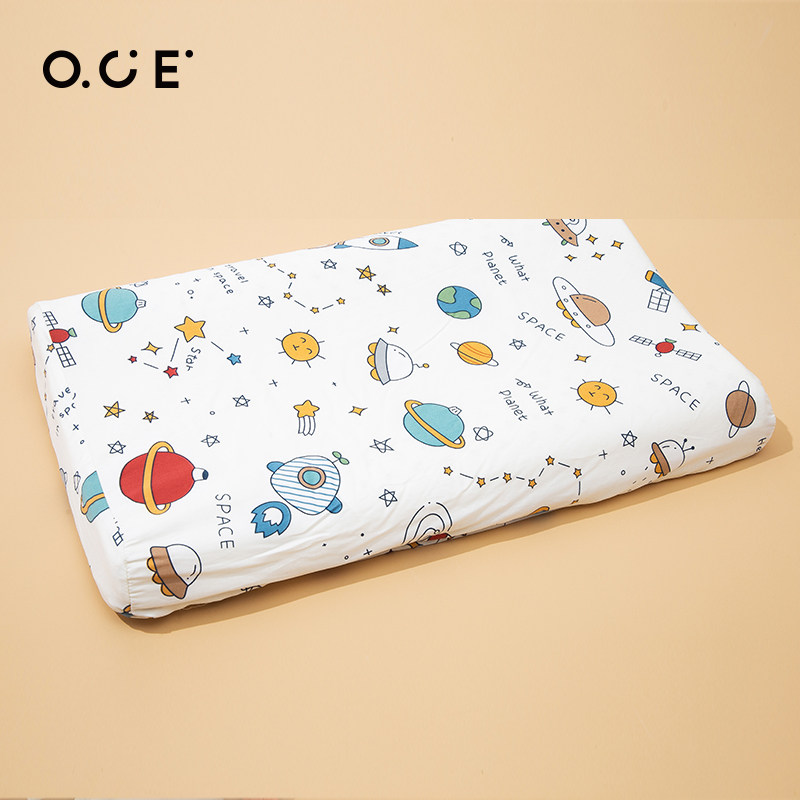 oce儿童枕头套小学生专用车载双层记忆天然乳胶枕睡觉神器