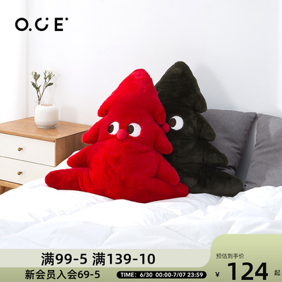 OCE圣诞抱枕沙发抱枕靠垫玩偶抱枕女生睡觉专用抱枕沙发客厅