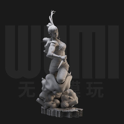 爱罗 punchline 1:24白模手办/18比例GK兵人3D打印模 1317