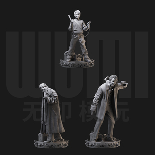 1/24哈利马福 凯文小鬼当家18比例GK白模手办3D打印兵人模型 5281