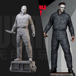 1/24 迈尔斯 月光光心慌慌 18比例GK白模手办3D打印兵人模型 5768